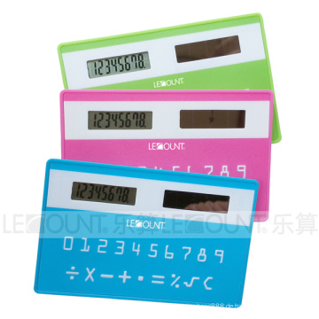 Sonnenenergie-Kreditkarten-Größenrechner (LC523)